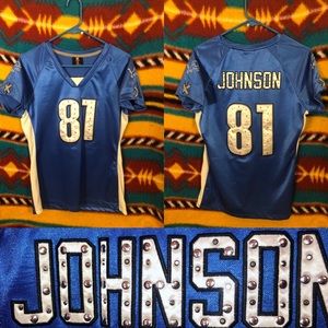 Women’s NFL Calvin Johnson 81 Detroit Lions Size M